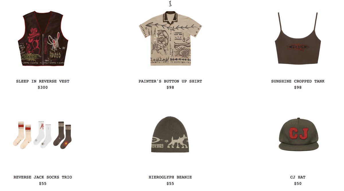 JustFreshKicks on Twitter "New Travis Scott Merch 🌵