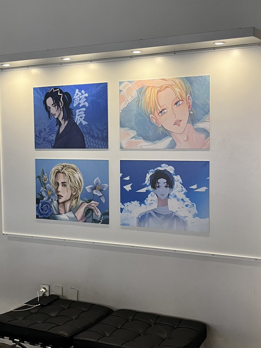 coffeejelly425's tweet photo. My friend went to the cafe event &amp; sent me some pictures~^^
💙🤍
#우리가_그렇게_쪽냥 
#cloffysocialclub2 https://t.co/UBOg2dZB9m