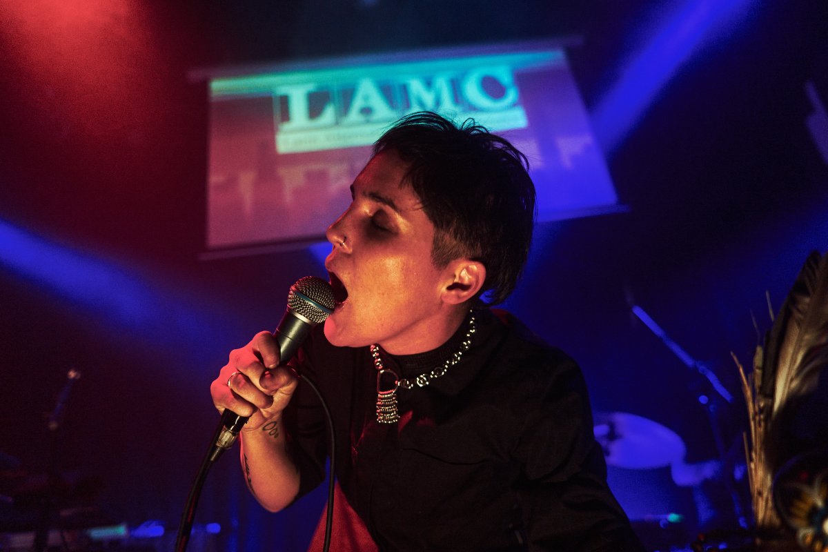 theLAMC's tweet photo. Canada and Chile had a lot of amazing talent to share with the LAMC audience. Thank you @Rubiomusic_ , #Ceaese, @Battle_Santiago, @entropica_music, @QuiqueEscamilla and @ramonchicharron for their performances! #LAMC2022 https://t.co/O8vTXzdtBe