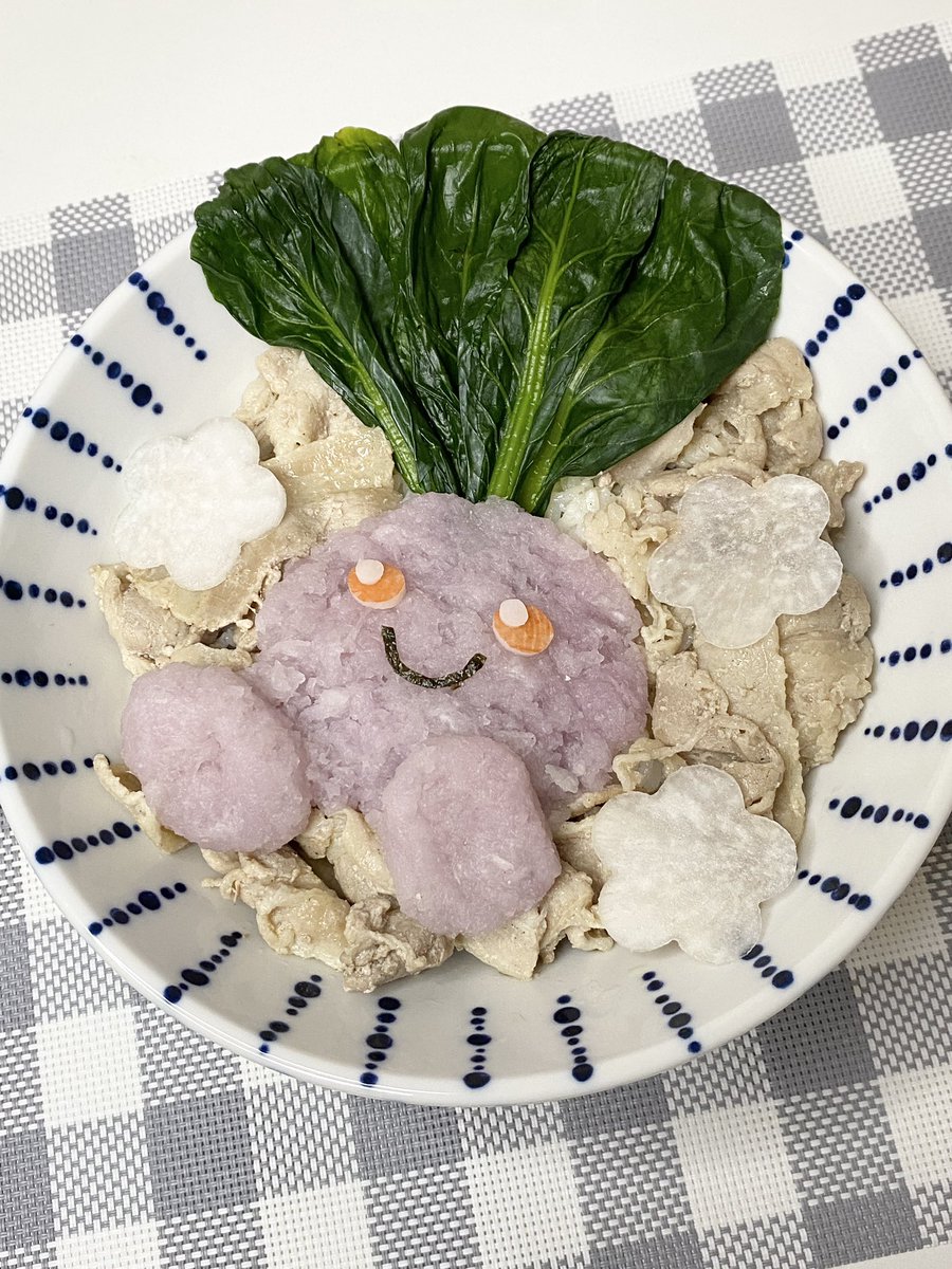 ナゾノクサが豚バラおろし丼に変身 ポケモンのクッキングファンアート おたくま経済新聞