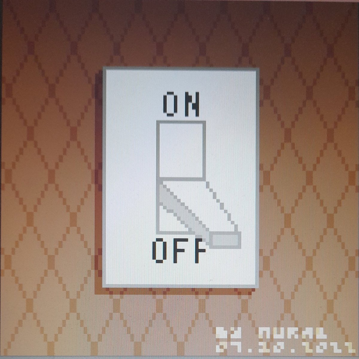 nuralsblog's tweet photo. Power on or off?
#PowerSwitch #art #pixelart #dailydrawingchallenge #latestversion #NuralsBlog https://t.co/wUkplXiNPD
