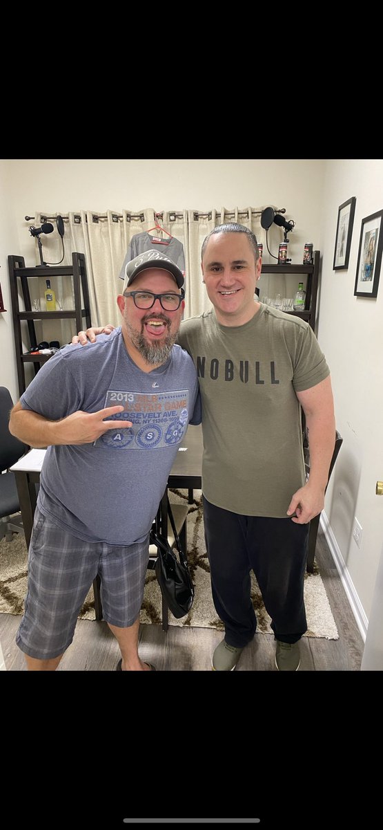 Cmerc5's tweet photo. Jeremy from @daydrinkingwdog joins the @TheDrivehomepo1!! Check us out on Apple, Spotify, Google and iHeart radio!! #ddwd #thedrivehome #MLBAllSTAR2022 #HomeRunDerby #boston #RedSox https://t.co/G2KzA6vhrE