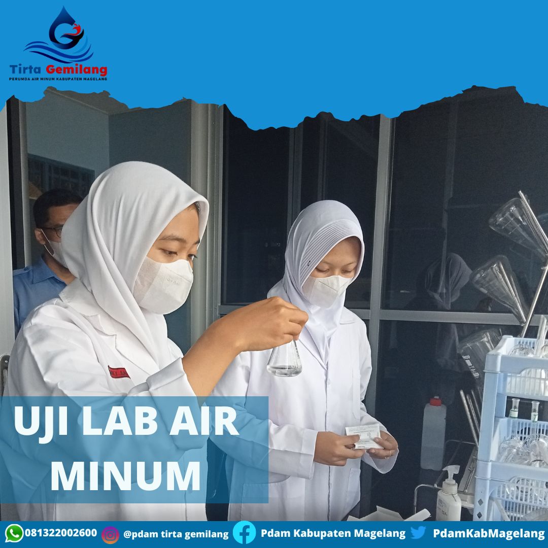 Uji Laboratorium Air Minum (Uji Fisik, Kimia, Biologi) Sebagai Syarat Untuk Memastikan Bahwa Air Minum Aman Untuk di Konsumsi

#pdam #perumda #perumdaairminum #tirtagemilang #kabupatenmagelang #kabmagelang #kominfomagelan