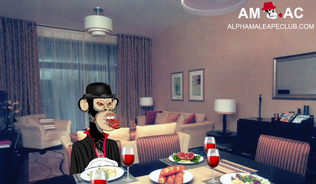 AlphaMaleApes's tweet photo. Wow, we've just received a totally unexpected photo from our bloody cool Alpha Male Ape! And the back of the photo reads, "I ain't eating any bugs and bees. I'm in the "vampire state" for life, so my main course will always be MEAT!"🥩🧛‍♂️
#AMAC #NFTCommunity #NFTcollections #NFT https://t.co/ZytWjTdlSA