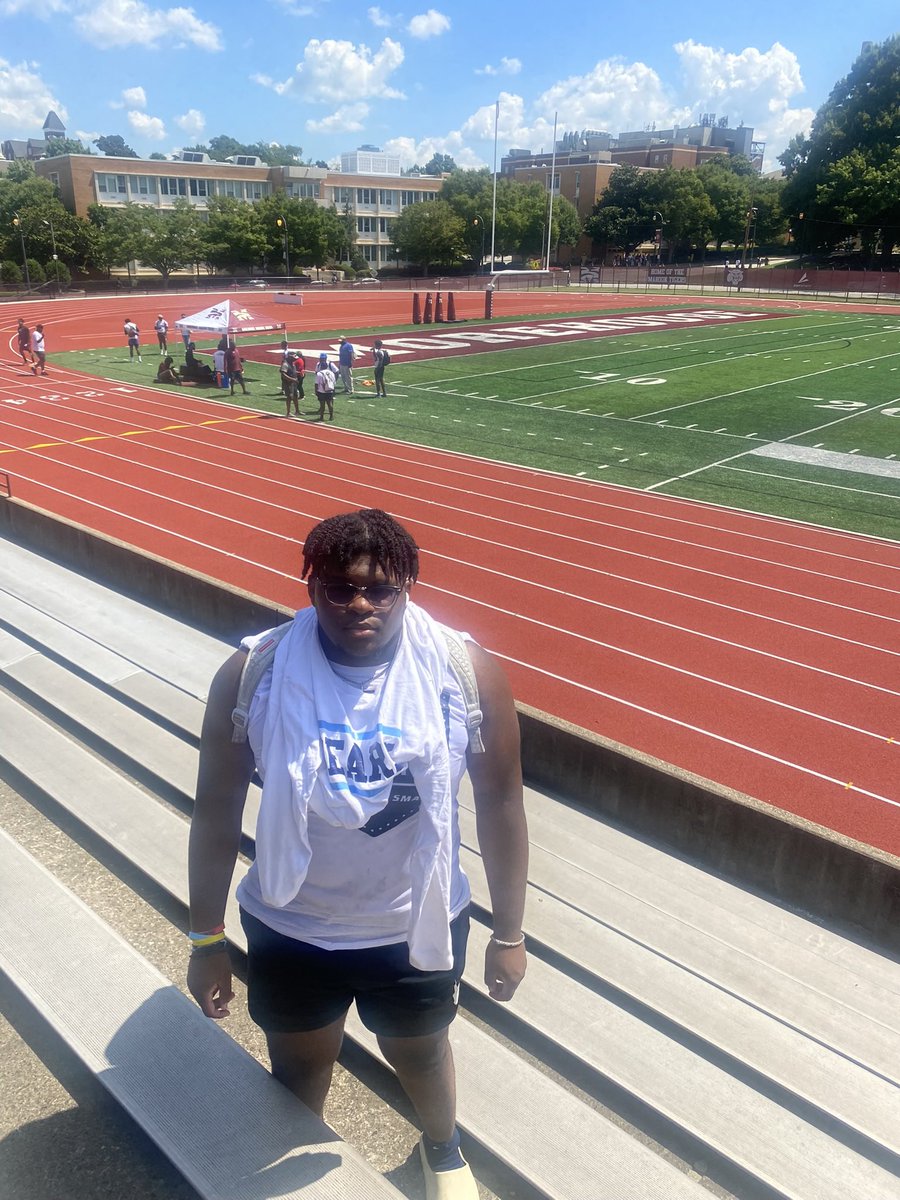 caleb0924's tweet photo. Had a great time at the more house and learned a lot from the coaching staff!!@CoachB_Nupe https://t.co/m336h8dFWj