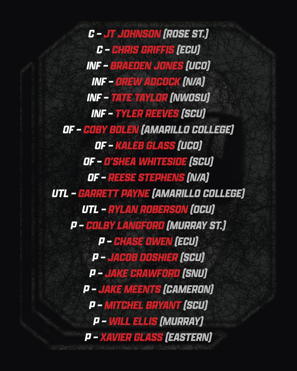 Roster heading into post season 👀