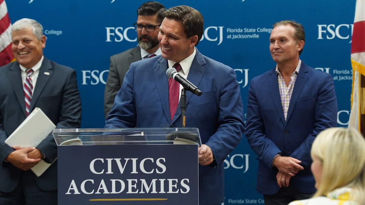 We awarded $6.5 million to create civics academies. Through 3 state colleges and school districts, students can prepare for a career in public service starting in 9th grade. This first-of-its-kind program will teach our future leaders foundational American values.