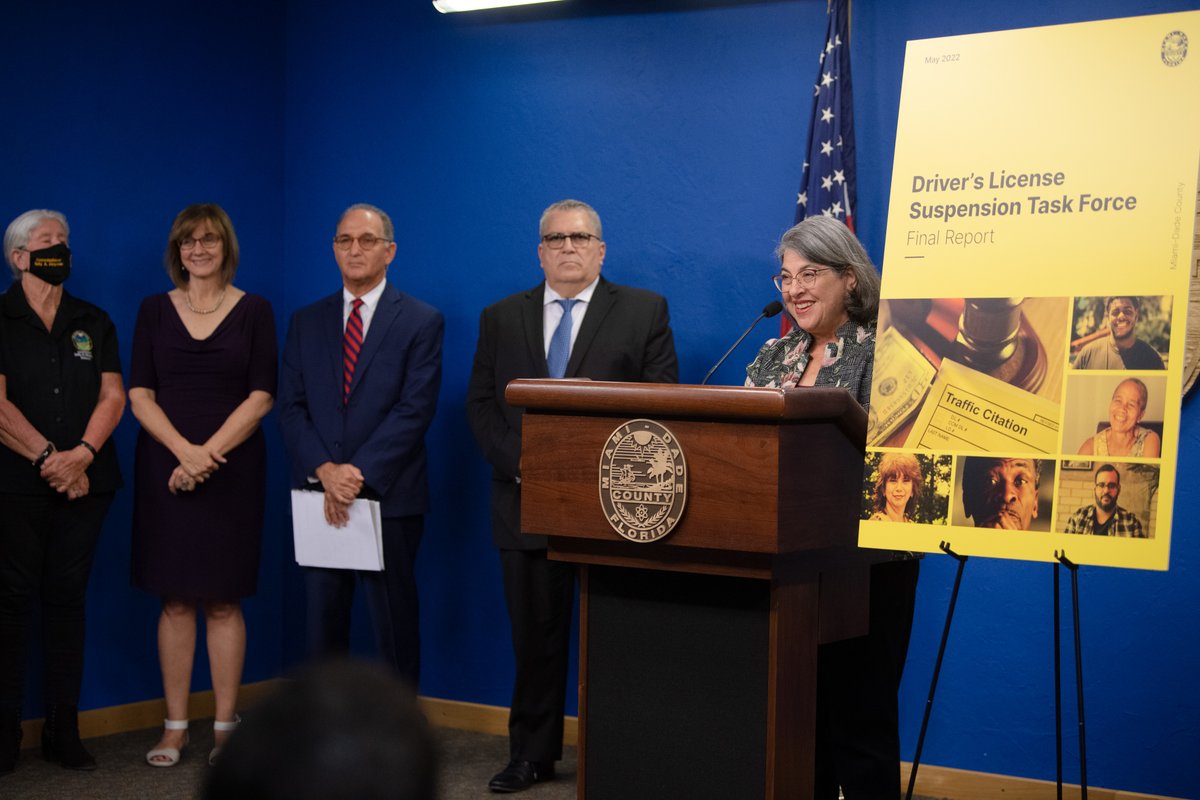 MayorDaniella's tweet photo. Today with @CommishEileen’s leadership, the Driver's License Suspension Task Force released their final report. With this roadmap, we can start to fix this broken system – keeping residents employed, improving safety, and helping those least able to pay back growing fines. https://t.co/PDkE4OHoyH