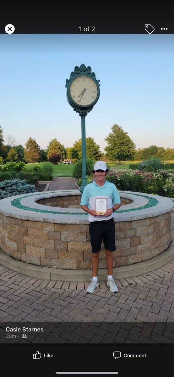 US AM ✅ 
Cole Starnes continues a VERY impressive summer. 
Starnes (23’) fires 72,68 over 36 holes and finishes 3rd, making it out in a STACKED field of college kids. Huge congrats to our guy <a href="/ColeStarnes27/">Cole Starnes</a>! Good Luck at the 122nd US Amateur🔥! <a href="/indianahsgolf/">Indiana HS Golf</a>