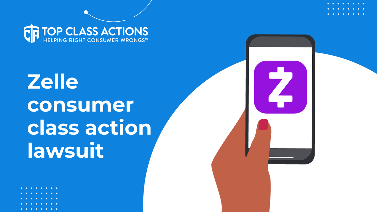 TopClassActions's tweet photo. #Zelle users! Be aware of this #classactionlawsuit!

The class action lawsuit claims the company owners do not mitigate the #securityrisks of using the #paymenttransfer service owned by 7 of the largest banks in the United States.

Keep up with this story https://t.co/JbIDpsuGnS https://t.co/JSzoHz81iC