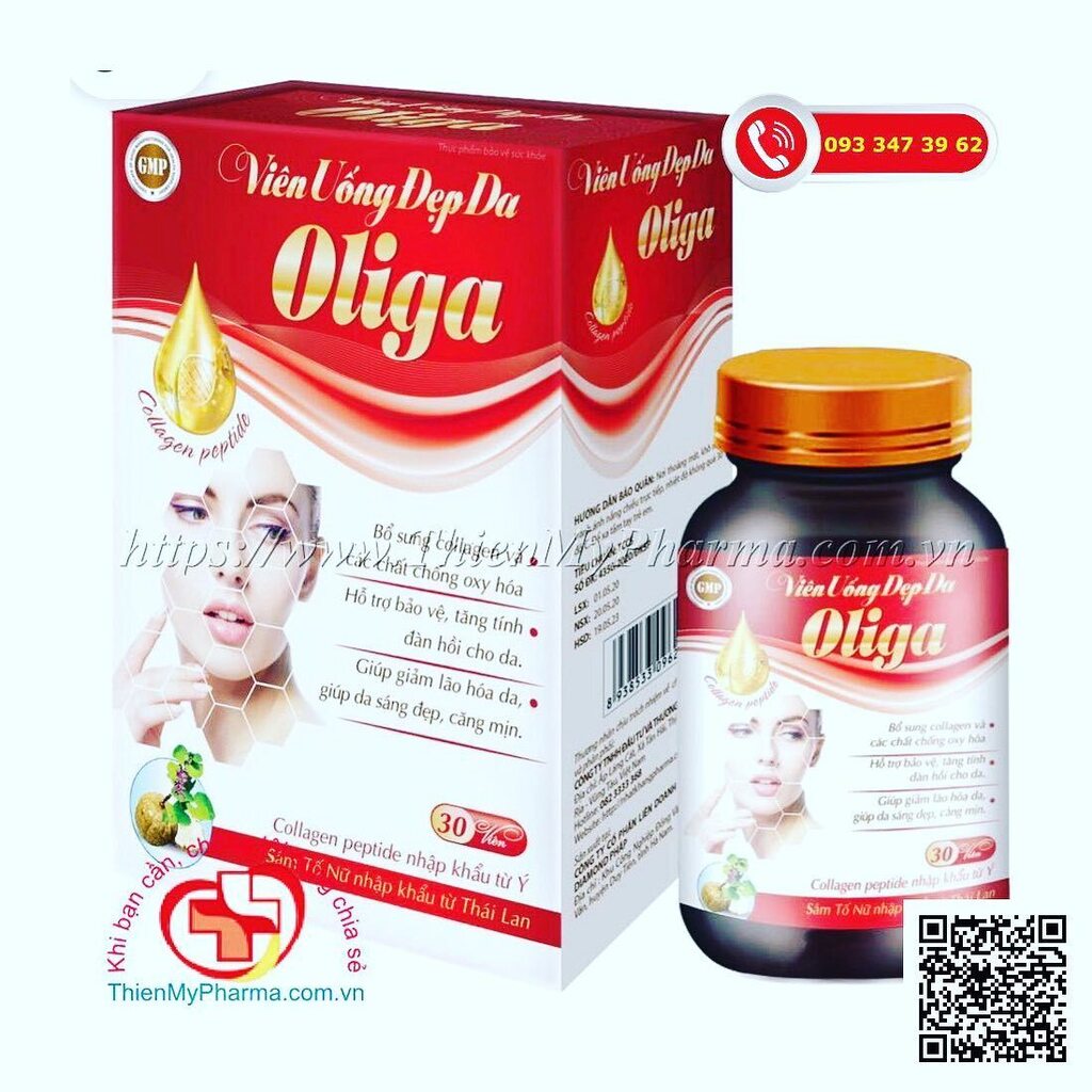 thanhth09069081's tweet photo. VIÊN UỐNG ĐẸP DA OLIGA | BỔ SUNG COLLAGEN VÀ CÁC CHẤT CHỐNG OXY HÓA, GIẢM LÃO HÓA DA
👉 Giá: 380.000 Đ💲
✔ #OLIGA #Pin
☎ 093 347 39 62
🌟 #ThienMyPharma: https://t.co/AN8NIDjjcx https://t.co/pzjMRMKfFl https://t.co/3yh55xV978