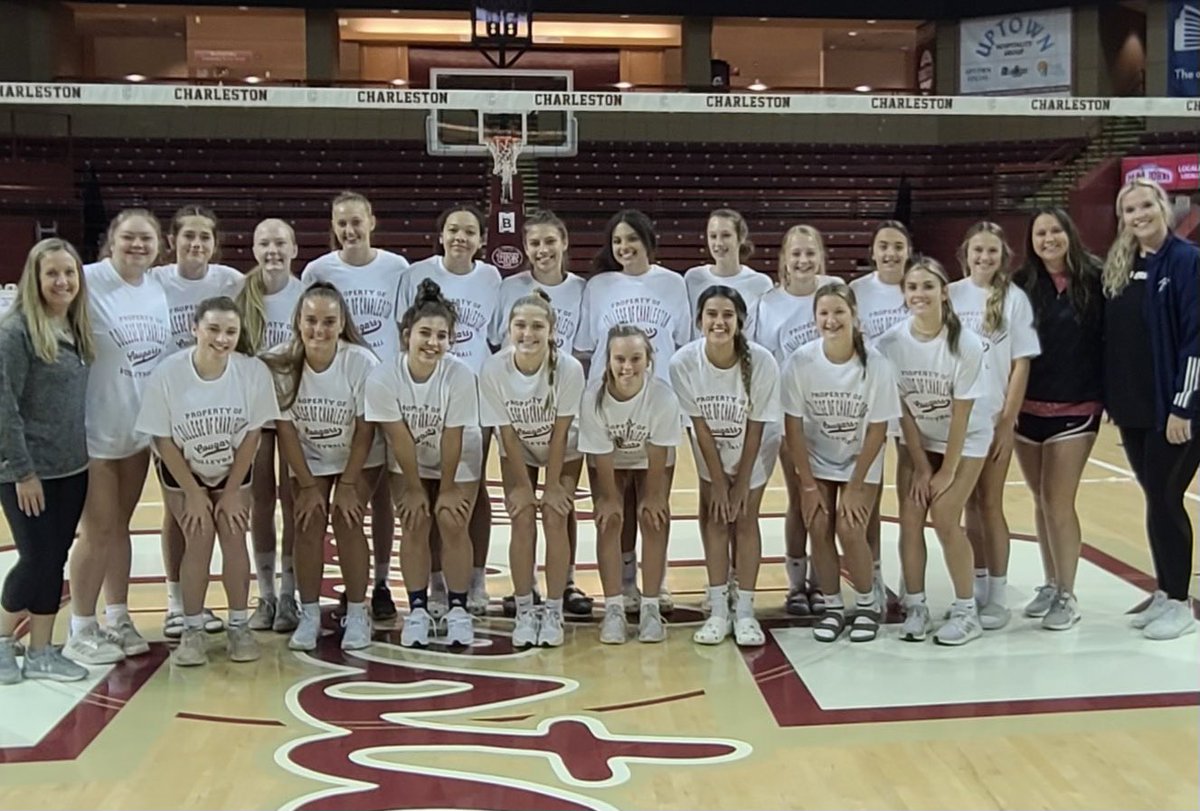 kbrowning2024's tweet photo. Team Camp 2022 with @BSHS_Volleyball was a blast. We worked hard, improved and bonded as a team. Thanks @CofCVolleyball for a great camp. https://t.co/VNZURkJWJD