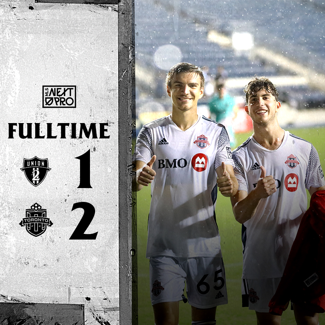 TorontoFCII's tweet photo. Took the W for the 6ix 🔝

#PHIvsTOR | #TFCLive https://t.co/cQDcVNE1iq