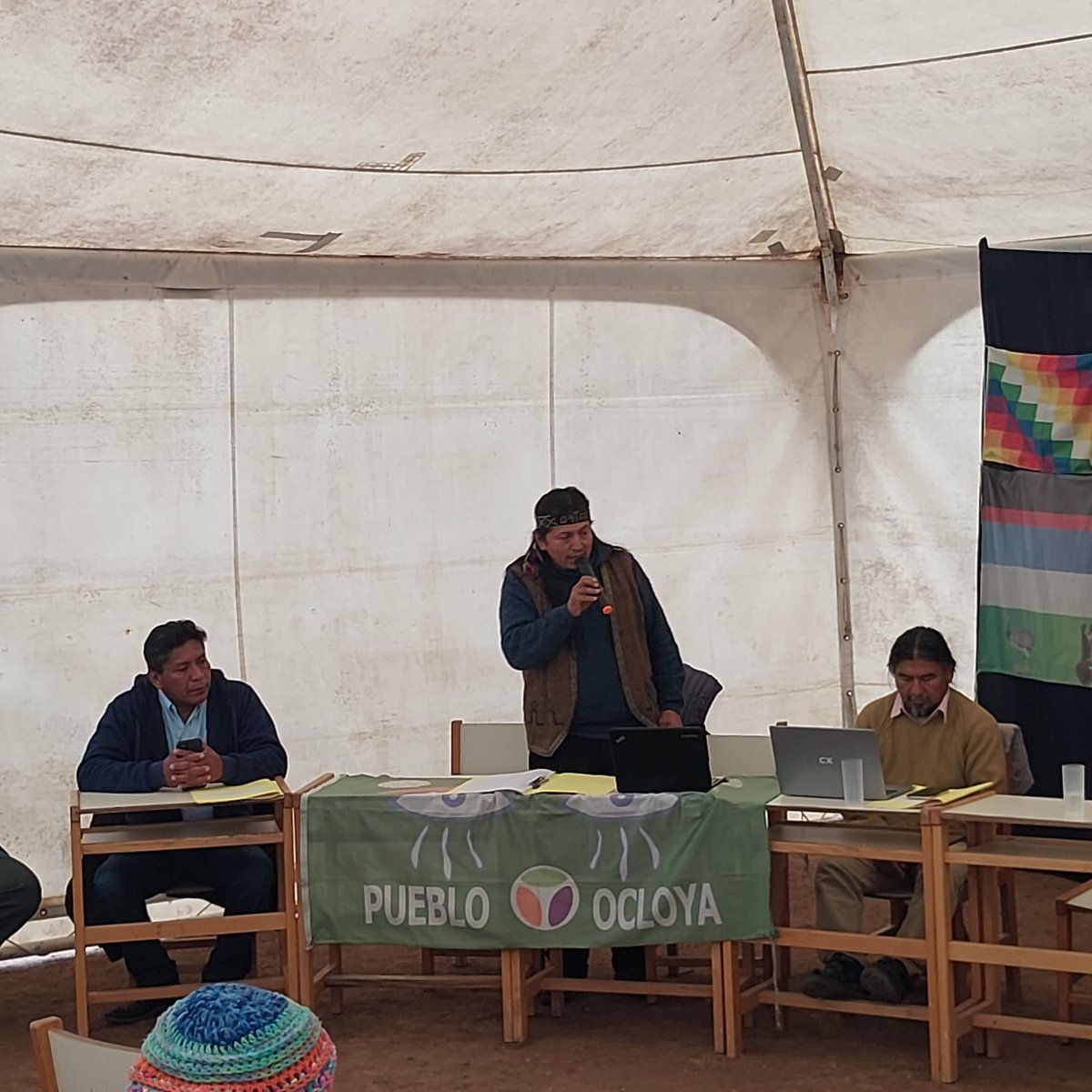 originariosAR's tweet photo. #Chaco Encuentro Nacional de Pueblos Indígenas.
Comenzó en la localidad de San Bernardo el Encuentro Nacional de Pueblos Indígenas, “Por la Instrumentación de Ley de Propiedad Comunitaria Indígena ”, organizado en el marco del aniversario de la masacre de Napalpí.  
#moqoit #qom https://t.co/ATKaxUxDN9