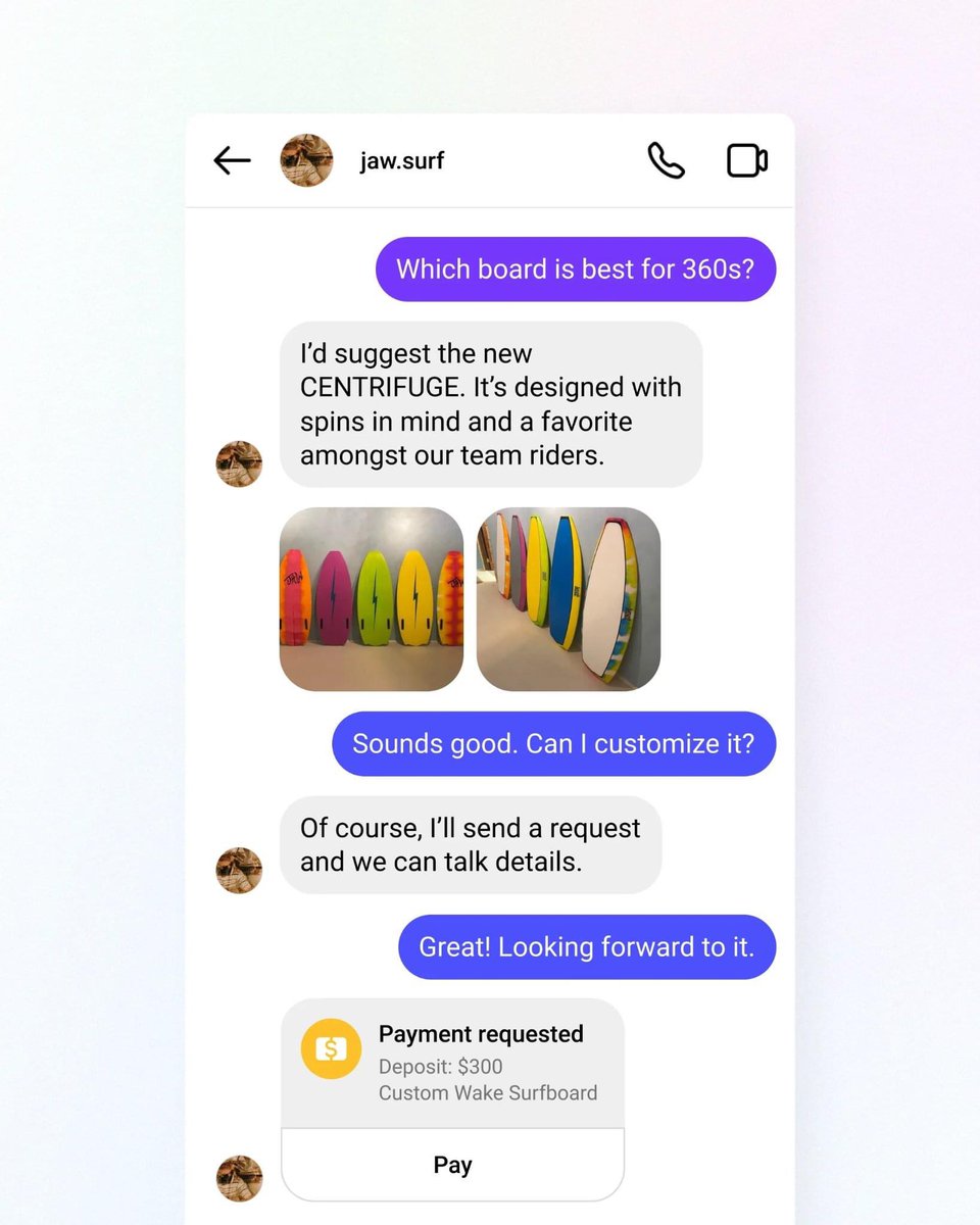 AndiSarante's tweet photo. #Meta prueba en EE.UU los pagos a través de su plataforma de #MetaPay , en donde las personas pueden comprar, pagar y hacer un seguimiento de su compra por la misma plataforma. https://t.co/7CLEOJZrUS