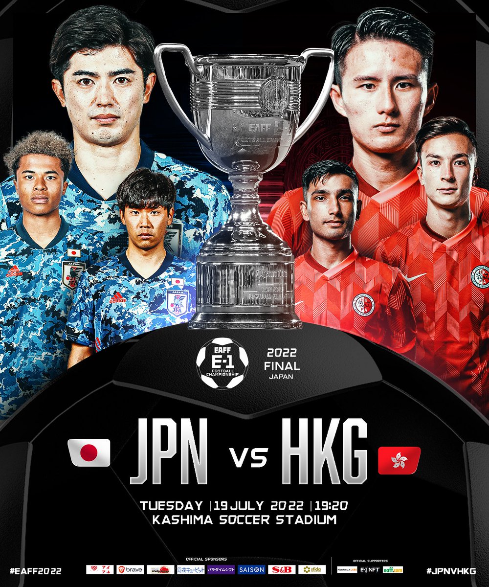EAFF_Official's tweet image. The Men’s #EAFF2022 will get underway TONIGHT!

Hosts 🇯🇵 Japan 🆚 Hong Kong 🇭🇰!

💪🏻 Who’s kicking off with the W?