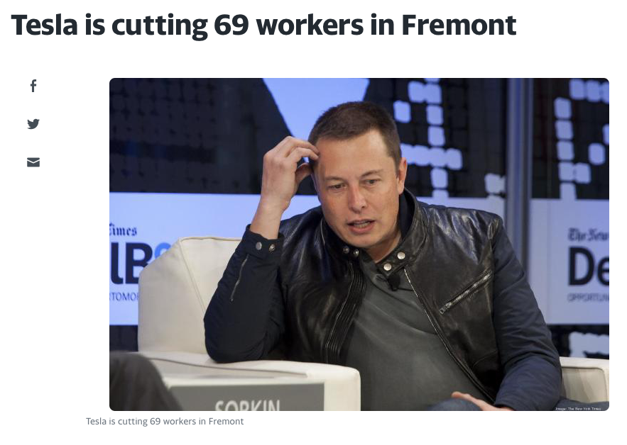 Everything's a joke to this guy, even layoffs at $TSLA.