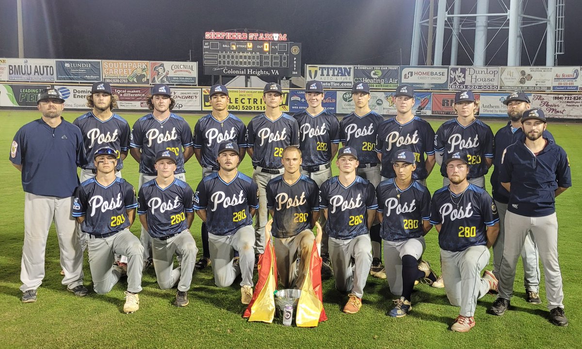 BACK-TO-BACK EAST REGION CHAMPS w EMPHATIC 14-1 Win!

<a href="/SpencerSigmon3/">Spencer Sigmon</a> (2-3, 5 RBI) a GRAND SLAM in the 1st to bust it open &amp; it didn't stop
<a href="/nick_valentin15/">Nicholas Valentin</a> &amp; <a href="/gavinwhitehurst/">Gavin Whitehurst</a> each added a 💣
<a href="/757JakeSmith22/">757 Jake Smith 2022</a> &amp; <a href="/StuffelAyden/">Ayden Stuffel</a> 4-4, 2 2B, 6 R
<a href="/MaxMcCrary1/">Max McCrary</a>💡s out 5 IP, 2 H, 0 ER, 6 Ks