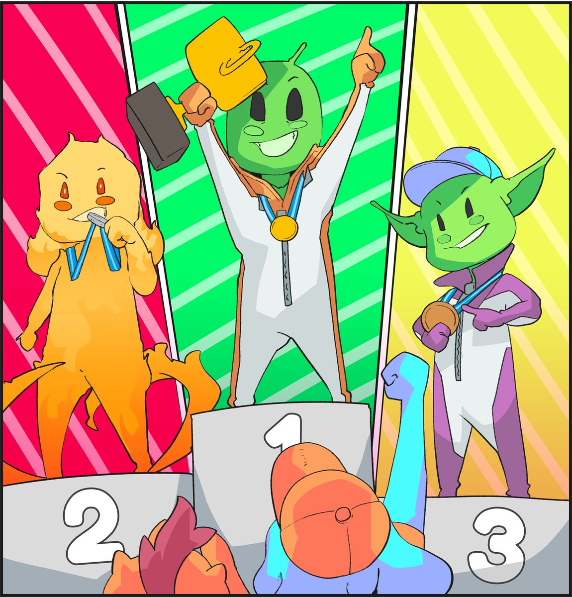 Congratulations to the winners of our SCAVENGER HUNT event🙌

There were a total of 742 IRL items found in a span of 12 hours. That is over an item a minute!🤯🔍

Like, RT, and comment your favourite photo from the day! 😂