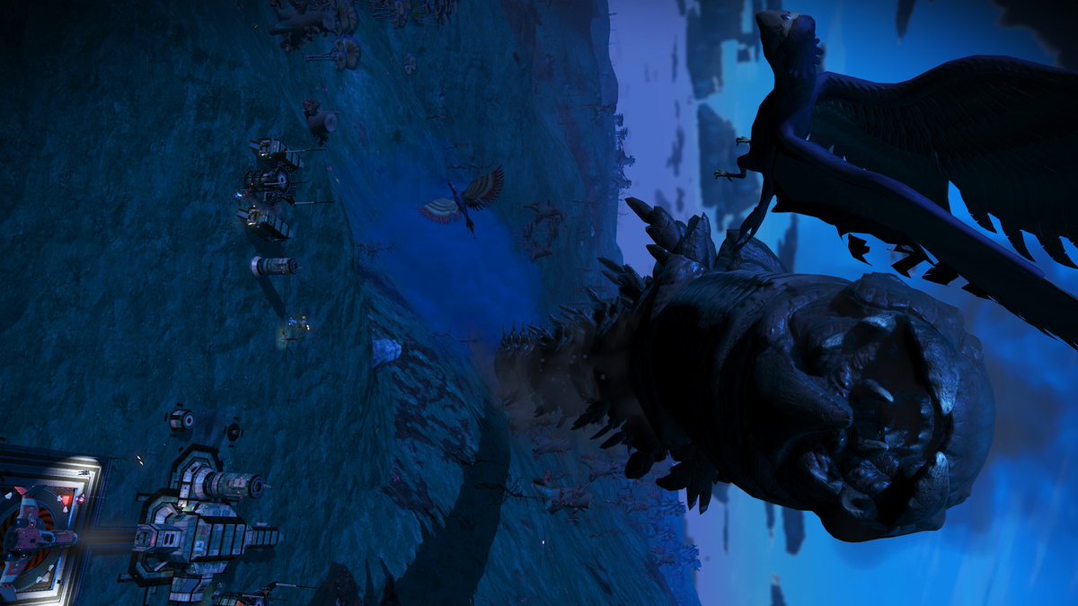 GunMeddle's tweet photo. Nothing gets in it's way! #NoMansSky #XboxShare @seanmurray https://t.co/uE2iwBk8gn