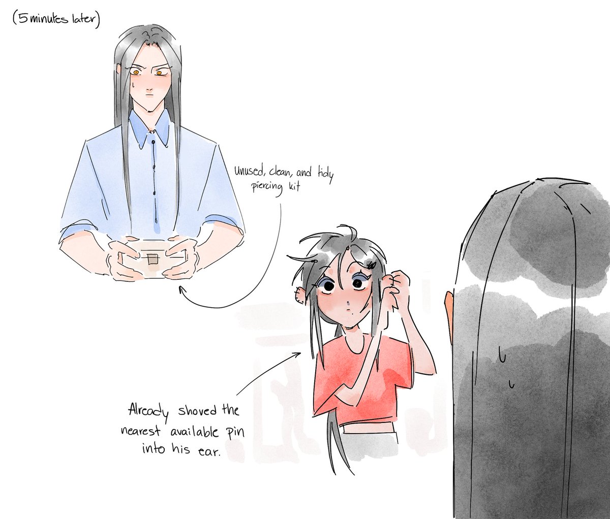 imi_mimimoo's tweet photo. Someone help Wei Ying. He didn't get an infection, Lan Zhan is just strangling him bc of it.
#MDZS #WangXian #MoDaoZuShi https://t.co/OmVCAF72nf