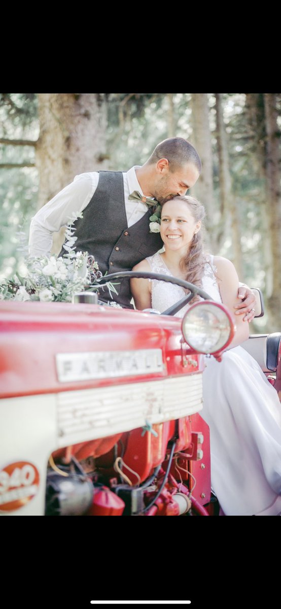 Married the perfect woman before 30 ✅        <a href="/Case_IH/">Case_IH</a>        P.S. - Sorry <a href="/JohnDeere/">John Deere USA</a> , she wouldn’t let me use a green tractor 🤷‍♂️