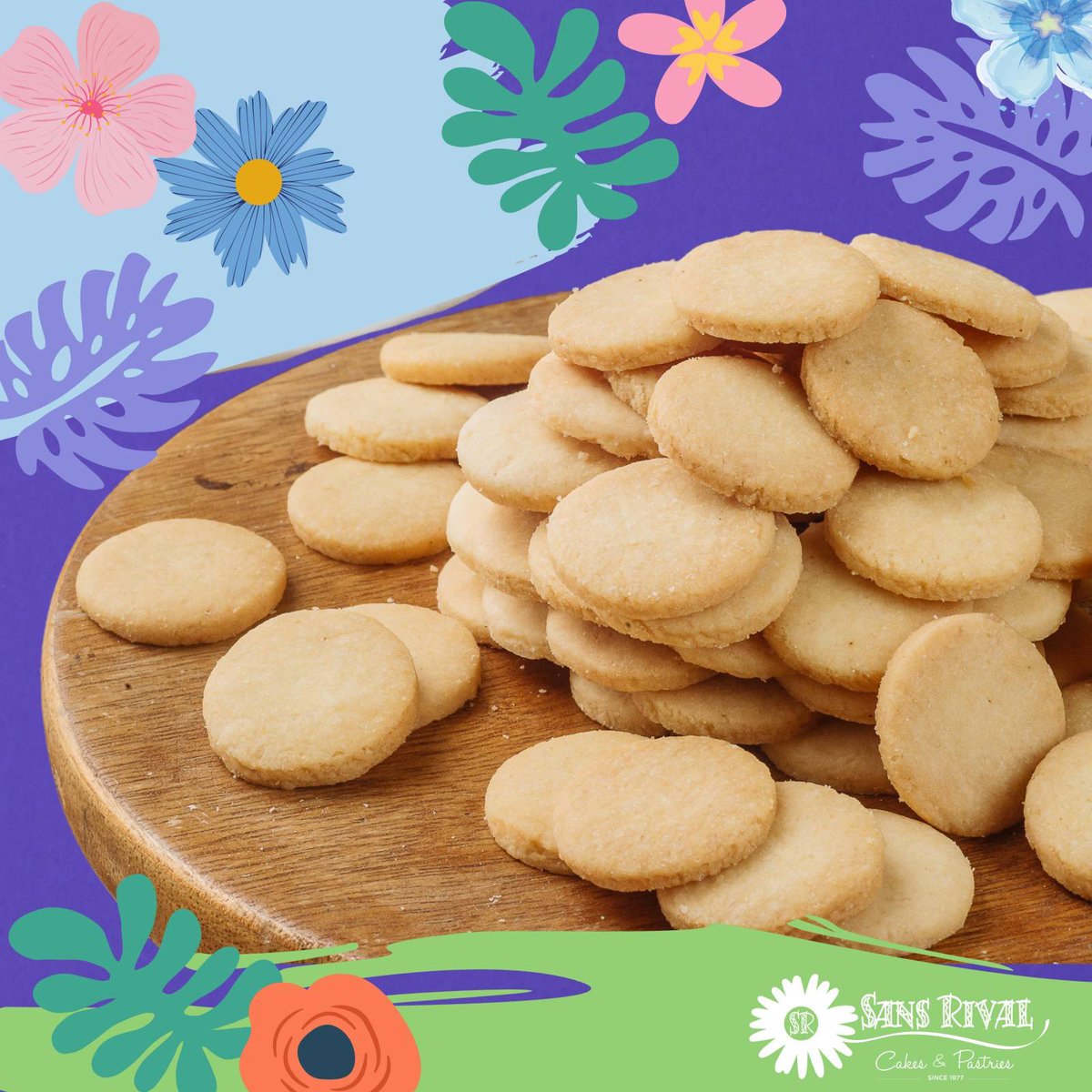 SansRivalPH's tweet photo. BUTTER COOKIES in convenient bitesize!
Made with lotsa butter &amp; love.🥰

💙Available in Pasalubong Gift Packs.

#sansrivalcakesandpastries
#pasalubong
#sweettreats
#buttercookies
#cookies
#biscuits
#sansrivaldumaguete
#sansrivalcebu
#sansrivalmanila https://t.co/JssppaYSbh