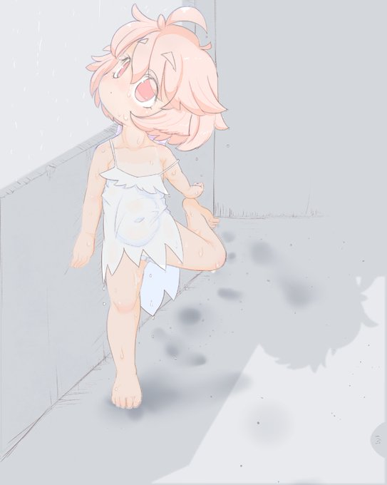 「see-through wet clothes」 illustration images(Popular)
