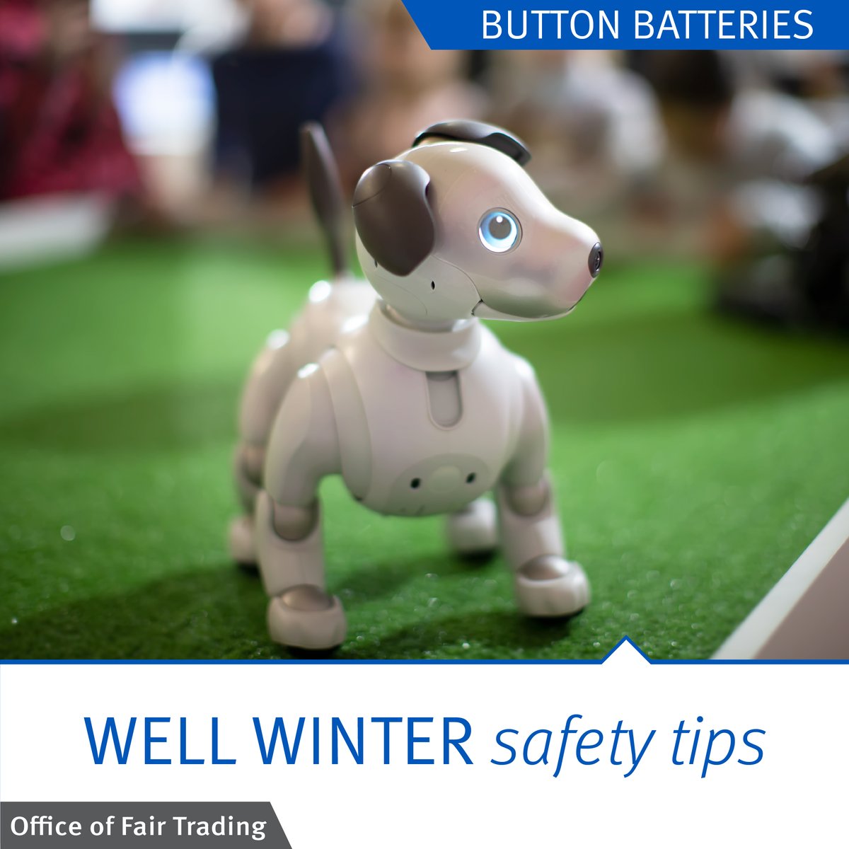 fairtradingqld's tweet photo. Indoor play in winter can be fun but keep kids away from button batteries. Many items have these batteries – e.g. key fobs, remotes and toys – but they can harm kids.
Are your battery compartments secure?
For more information https://t.co/gagQfU5J18
#wellwinter
#wintersafety https://t.co/XXhlwBLOip