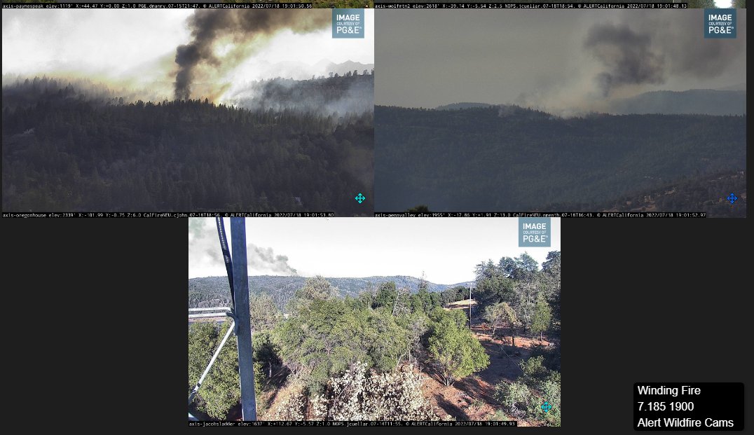 stacey_hb_'s tweet photo. 7.18 latest acreage is holding at 78 acres. TNKRs on load and hold. #windingfire #yubaco https://t.co/RHnPAJlWK6