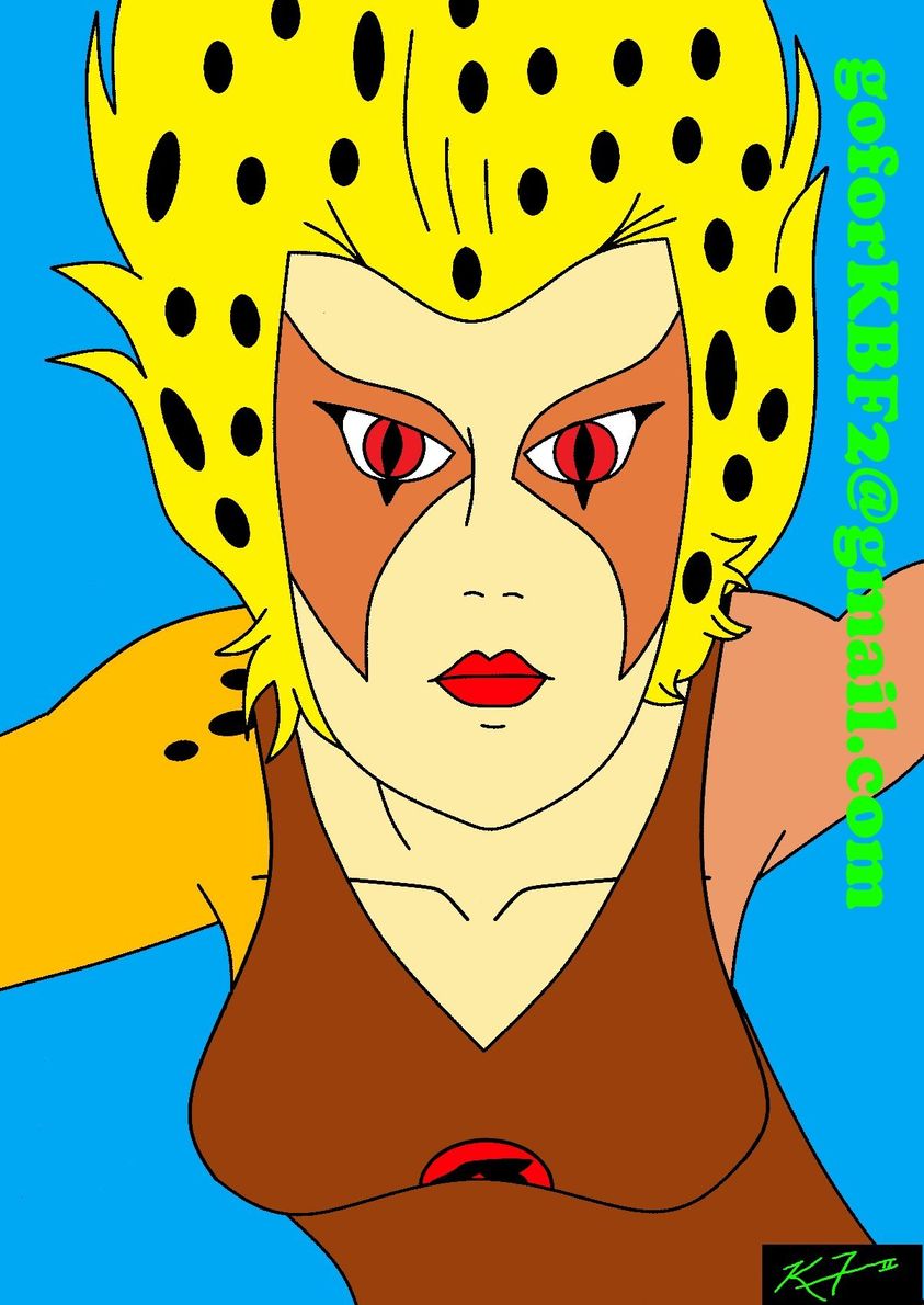 ThunderCats Redesigned: Cheetara, an art print by Steven Wayne Art