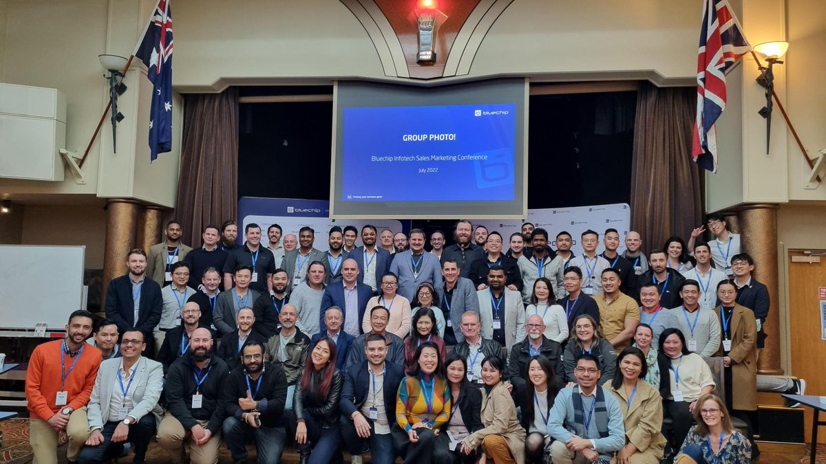 Capped this year's SalesCon with a mandatory group photo!💙

Such a memorable and fulfilling 3-day conference with almost everyone in Team Bluechip and we can't wait to finish this year strong!🙌🏻

See you all at next year's Sales and Marketing Conference!👀

#BluechipIT