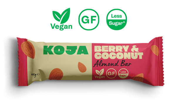 KojaHealth's tweet photo. 💚Need a pick me up to get you through the work day?
💚KOJA's got, you don't worry!💚

With our new range of KOJA Almond Bars you have 3 delicious flavours to choose from
🤎Choc Brownie
💚Apple Spice
❤️Berry Coconut
Which one is your favourite? https://t.co/qI3sc9ytrm