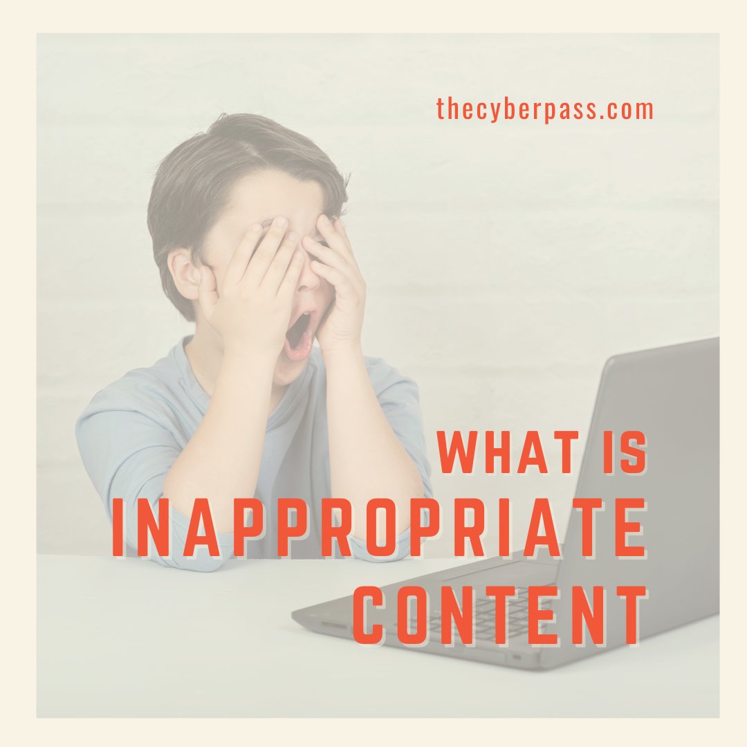 thecyberpass's tweet photo. No matter how hard we try to stay safe online, there’s always a risk of seeing something we didn’t want to see.
#Inappropriatecontent may be an image, video or written words that can be upsetting, disturbing or offensive.
#esafety #digitallife #kidsonline #parenting #teaching https://t.co/jRa8h5iN1S