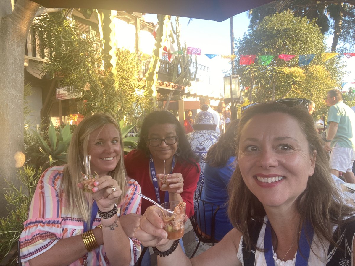 Ceviche at the IBGC Celebration Dinner! We are learning so much at this conference. #IBGC2022 #GHEJOY ⁦<a href="/GrandviewPYP/">Grandview Hills</a>⁩ ⁦<a href="/educatordee/">Dee Porter</a>⁩ ⁦@brilundz⁩