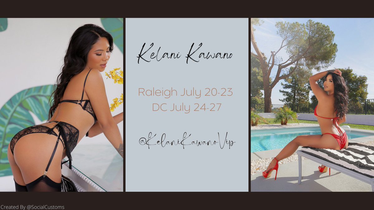 SocialCustoms's tweet image. Hawaiian Princess🏝️@KelaniKawanoVip