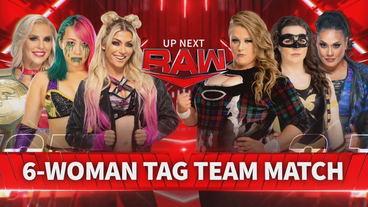 WWE's tweet photo. UP NEXT on #WWERaw
Who ya got?! https://t.co/W6zqJsoMtG