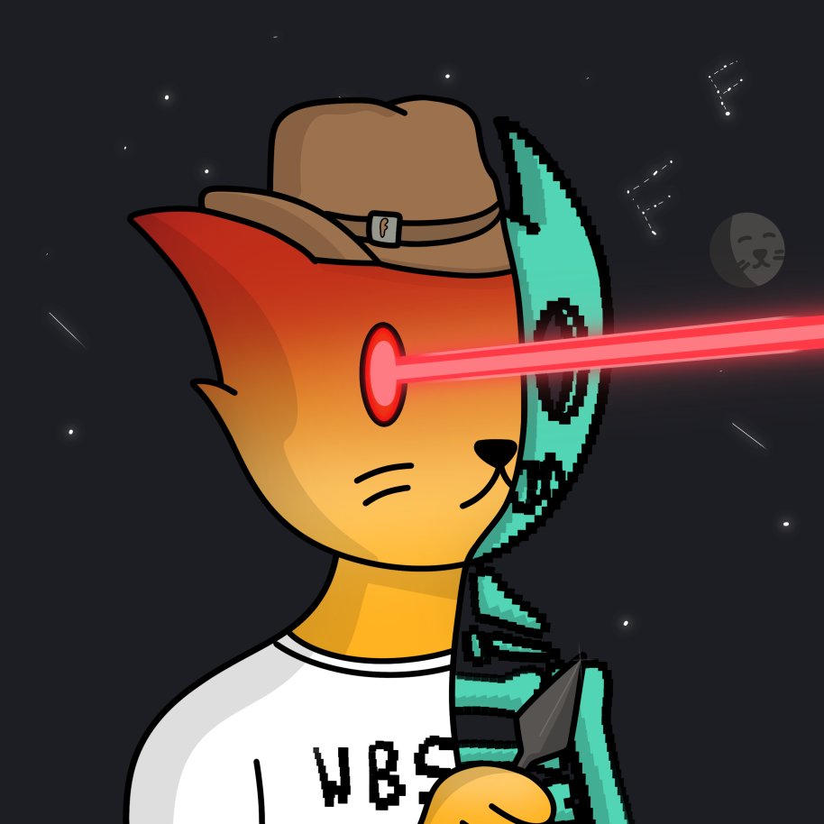 🐺WBSC x Feline Fiendz Giveaway 🐱

(1) Custom NFT Mashup PFP by @DominicsartNFT 

✅Follow <a href="/wulfboysocial/">wulf boy social club</a> + <a href="/FelineFiendz/">Fiendz</a>

✅RT + Like this post

24 hours, MEOAWOOOOOOOOO

#WBSC #FIENDZTAKEOVER