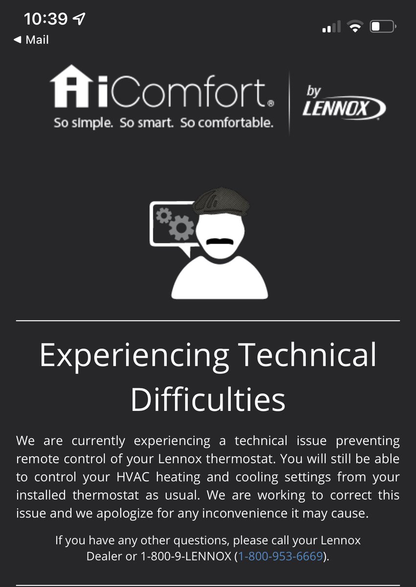 ⁦<a href="/LennoxAir/">Lennox</a>⁩ this is like the 3rd week in a row
