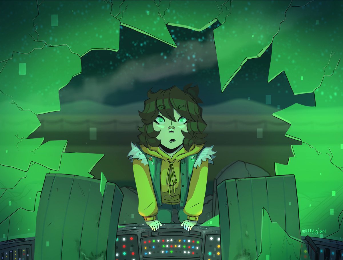 Izzy_g_art's tweet photo. Strange Discovery... 🛸👽
Finished this miniseries months ago, but never put it all together! I'm due for more alien art... #illustration https://t.co/YavbdpEZhX