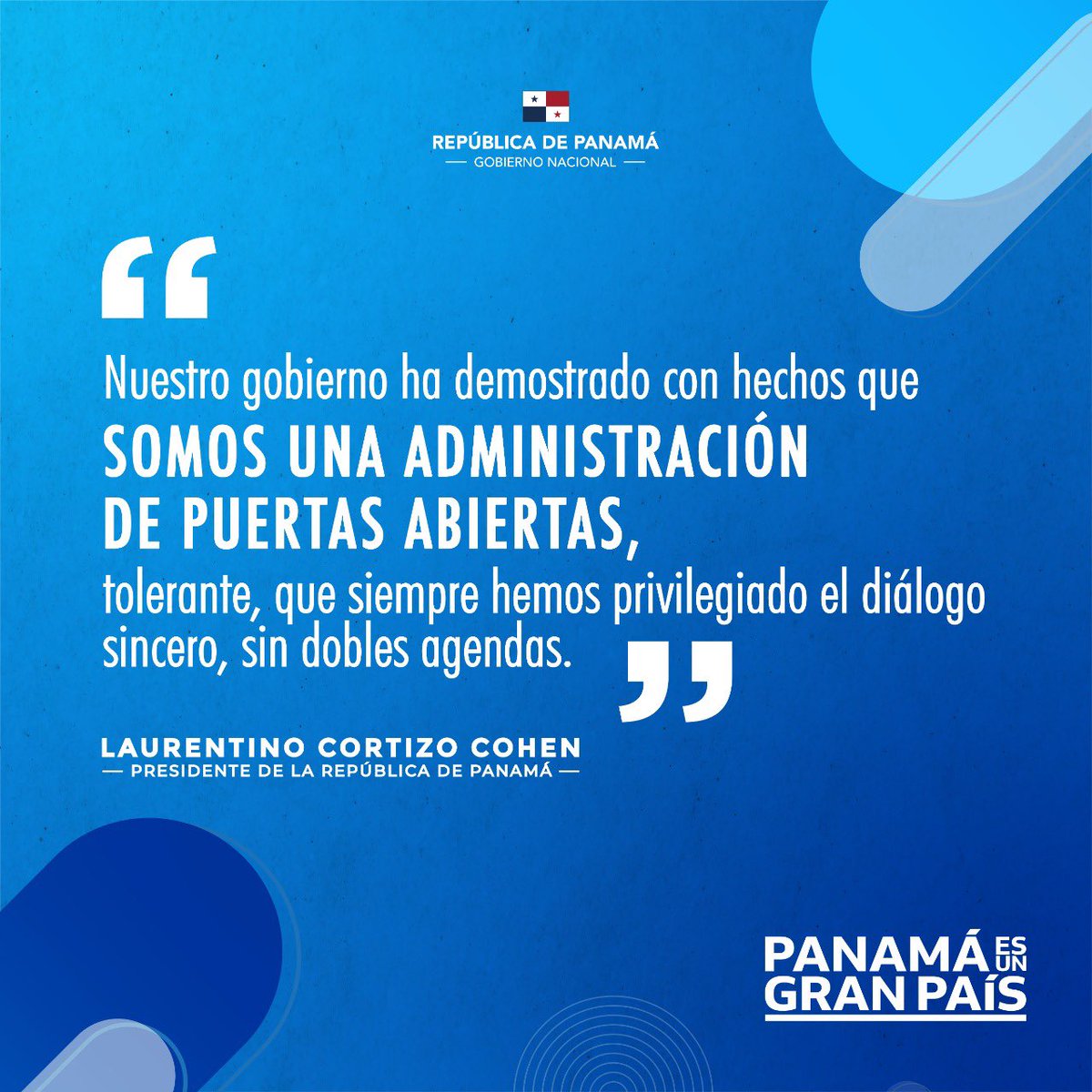 Nito Cortizo tweet media
