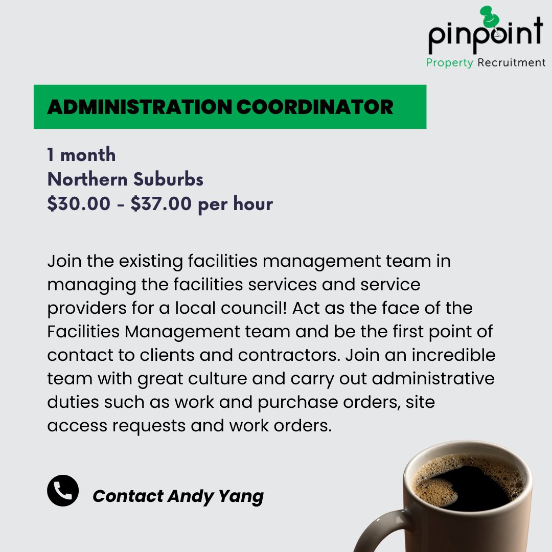 Pinpointcareers's tweet photo. Today we want to share with you some of the great opportunities we have available in Melbourne CBD and outer suburbs.

Each slide has a new and exciting opportunity!

If any of these roles sound of interest to you, click on our live jobs link below.

https://t.co/c5uQENx8N8 https://t.co/7BCmt4sKp6
