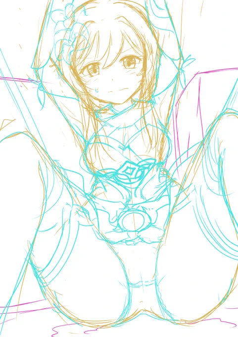 捕まっちゃった蛍ちゃんwip 