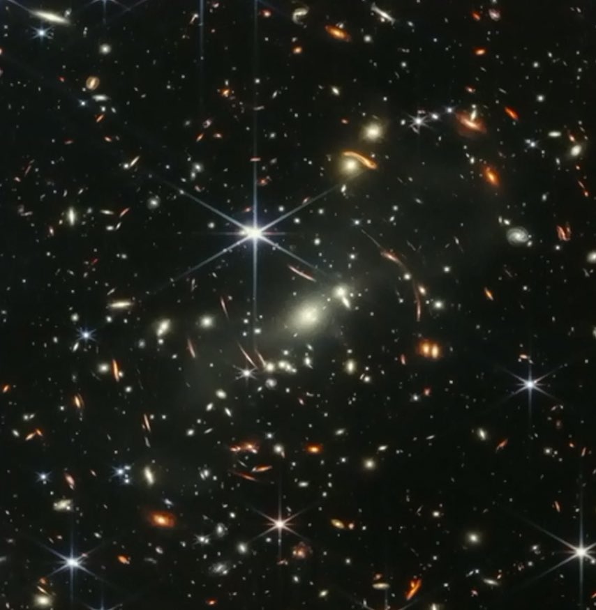 TooBoldlyGo's tweet photo. 1st image from @NASAWebb #JWST #NASAWebb https://t.co/8UFH5oGxnm