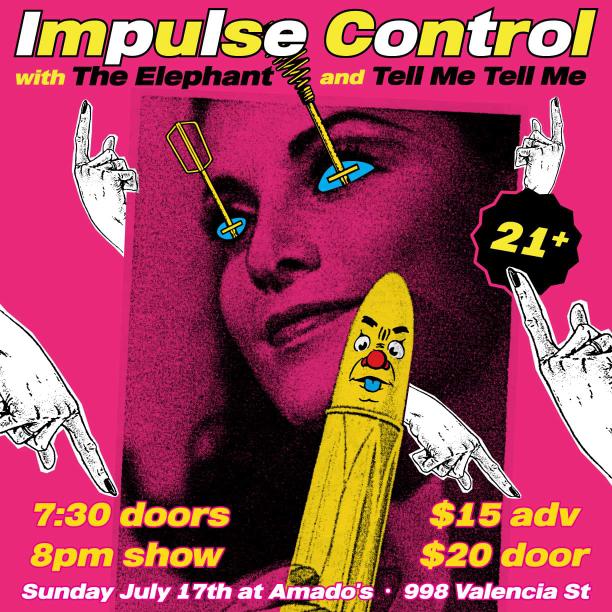 Stoked
<a href="/amadossf/">Amado's</a> <a href="/ImpulseControl5/">Impulse Control</a> #theelephantmusic