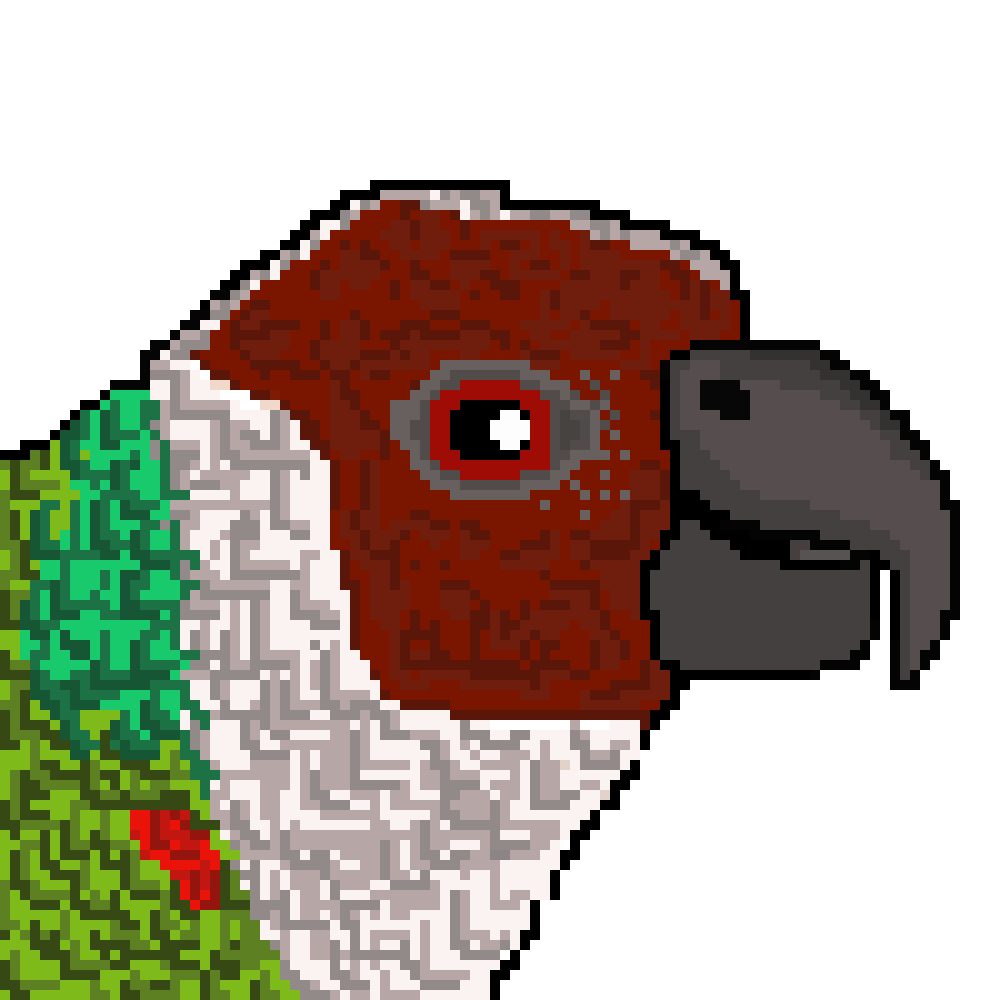 __WhiteForest's tweet photo. Hello #NFTCommmunity  

EndangeredBirds is a pioneer project that has the purpose to raise awareness about the brazilian's wildlife conservation, through the biological art, by pixelating endangered species from Caatinga, a semi-arid ecossystem.

https://t.co/KYsTO4qYMx https://t.co/SYlSSBQK5q