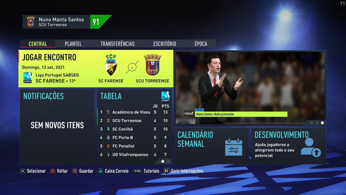 TorreenseDep's tweet photo. Como é lindo ver o SCUT na segunda 😍
-FIFA 22 @ModPackTugao https://t.co/gDQKRESrDx