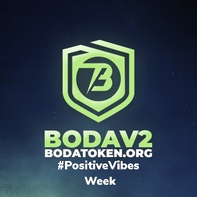 BodaToken's tweet photo. Good Morning #Bodafam 

This week @Wolfgreyaus, Boda Token and @ShillSchool are promoting #PositiveVibes in the #Defi space. 

Through bear and bull, we are all in this together, so let's pull our heads in and support each other. 

#bodav2 #shill https://t.co/seyWc224Wk