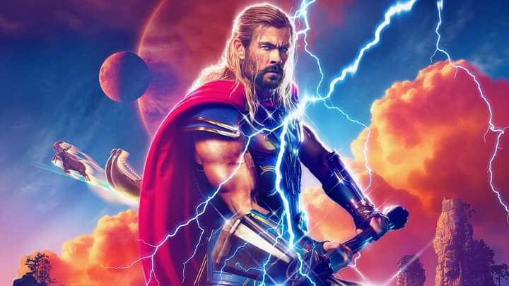 santii_roomano's tweet photo. NO SABIAN QUE IBA A REGRESAR.
#TaikaWaititi y #ChrisHemsworth no sabían si #Thor iba a regresar hasta que vieron el #WillReturn al final de #AmorYTrueno. https://t.co/C3JXOvoZxE