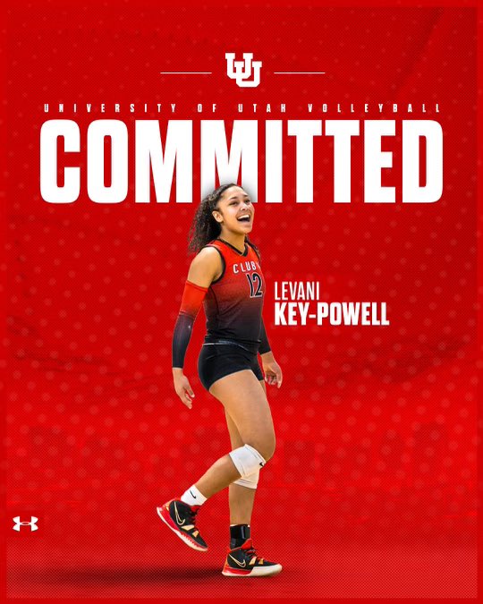 We are so proud of Levani and all she has achieved at such a young age! We can't wait to cheer her on in her collegiate career! Go Utes! 🙌🏽🏐❤️ @CoachPowell99 @UtahVolleyball